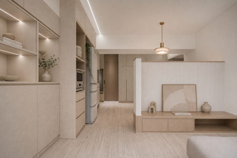舊屋翻新｜靜謐有序、寬本設計、老屋翻新